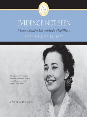 cover image of Evidence Not Seen